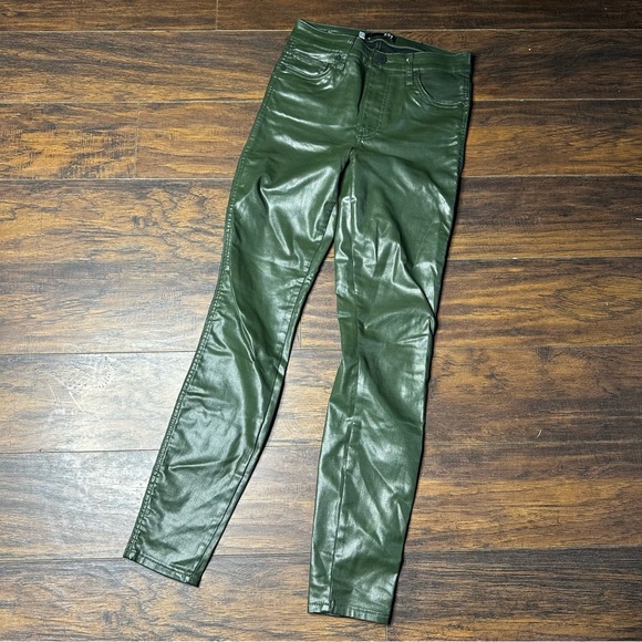Kut from the Kloth Mia Fab Ab Toothpick Skinny Green Jeans - Picture 2 of 6